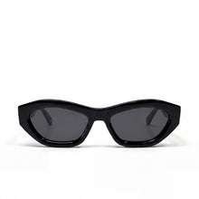 SORELL eyewear S_05N zonnebril zwart hexagon acetaat — vooraanzicht